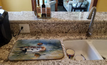 Load image into Gallery viewer, Northern Pintail Dish Drying Mat