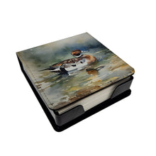 Load image into Gallery viewer, Northern Pintail PU Leather Note Paper Holder