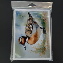 Load image into Gallery viewer, Northern Pintail Greeting Cards - Blank Note Cards – 8-Pack of Artist-Designed Cards with Envelopes