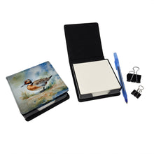 Load image into Gallery viewer, Northern Pintail PU Leather Note Paper Holder
