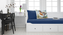 Load image into Gallery viewer, Northern Pintail Standard Pillowcase – Artistic Decorative Front, White Back