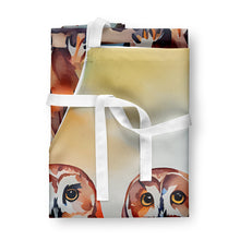 Load image into Gallery viewer, Owls Apron – Artist-Designed Kitchen, BBQ &amp; Craft Apron
