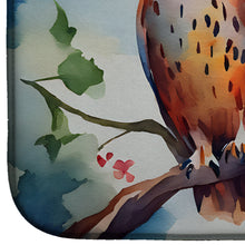 Load image into Gallery viewer, Owls Dish Drying Mat