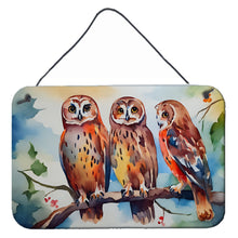 Load image into Gallery viewer, Owls Wall or Door Hanging Prints