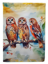 Load image into Gallery viewer, Owls Garden Flag – Outdoor Decorative Yard Flag