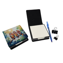 Load image into Gallery viewer, Owls PU Leather Note Paper Holder