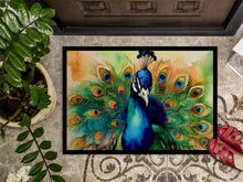 Load image into Gallery viewer, Peacock Doormat-24x36 Indoor / Outdoor Rug | Made in USA