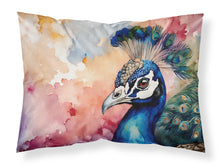 Load image into Gallery viewer, Peacock Standard Pillowcase – Artistic Decorative Front, White Back