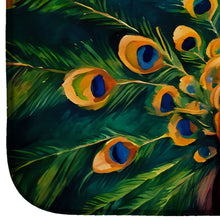 Load image into Gallery viewer, Peacock Dish Drying Mat