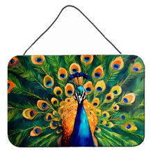Load image into Gallery viewer, Peacock Wall or Door Hanging Prints