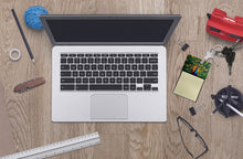 Load image into Gallery viewer, Peacock Sticky Note Holder- Refiilable Desk Accessory Note Pad