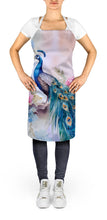 Load image into Gallery viewer, Peacock Apron – Artist-Designed Kitchen, BBQ &amp; Craft Apron