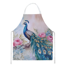Load image into Gallery viewer, Peacock Apron – Artist-Designed Kitchen, BBQ &amp; Craft Apron