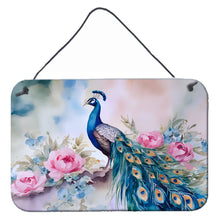 Load image into Gallery viewer, Peacock Wall or Door Hanging Prints