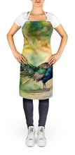 Load image into Gallery viewer, Peacock Apron – Artist-Designed Kitchen, BBQ &amp; Craft Apron