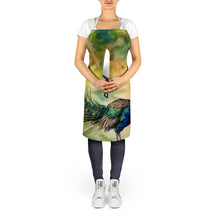 Load image into Gallery viewer, Peacock Apron – Artist-Designed Kitchen, BBQ &amp; Craft Apron