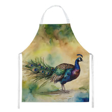 Load image into Gallery viewer, Peacock Apron – Artist-Designed Kitchen, BBQ &amp; Craft Apron