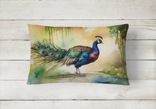 Load image into Gallery viewer, Peacock Throw Pillow