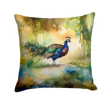 Load image into Gallery viewer, Peacock Throw Pillow