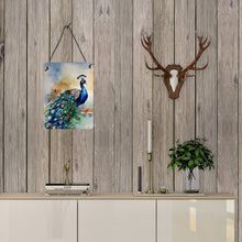Load image into Gallery viewer, Peacock Wall or Door Hanging Prints