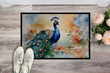 Load image into Gallery viewer, Peacock Doormat-24x36 Indoor / Outdoor Rug | Made in USA