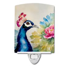 Load image into Gallery viewer, Peacock Ceramic Night Light
