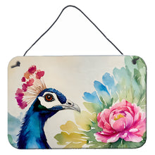 Load image into Gallery viewer, Peacock Wall or Door Hanging Prints