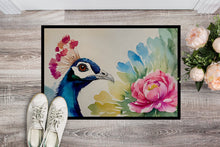 Load image into Gallery viewer, Peacock Doormat-24x36 Indoor / Outdoor Rug | Made in USA