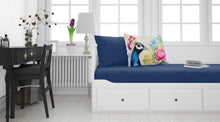 Load image into Gallery viewer, Peacock Standard Pillowcase – Artistic Decorative Front, White Back
