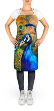 Load image into Gallery viewer, Peacock Apron – Artist-Designed Kitchen, BBQ &amp; Craft Apron