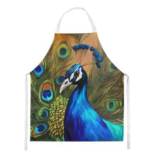 Load image into Gallery viewer, Peacock Apron – Artist-Designed Kitchen, BBQ &amp; Craft Apron