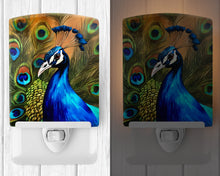 Load image into Gallery viewer, Peacock Ceramic Night Light