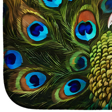 Load image into Gallery viewer, Peacock Dish Drying Mat