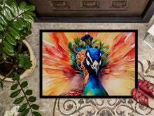 Load image into Gallery viewer, Peacock Doormat-24x36 Indoor / Outdoor Rug | Made in USA