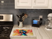Load image into Gallery viewer, Peacock Glass Cutting Boards – Durable, Decorative Kitchen Art