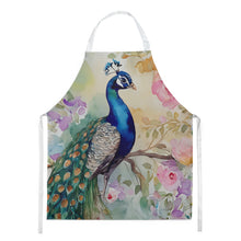 Load image into Gallery viewer, Peacock Apron – Artist-Designed Kitchen, BBQ &amp; Craft Apron
