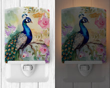 Load image into Gallery viewer, Peacock Ceramic Night Light