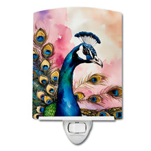 Load image into Gallery viewer, Peacock Ceramic Night Light