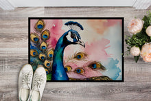 Load image into Gallery viewer, Peacock Doormat - 18X27 Indoor / Outdoor Rug | Made in USA