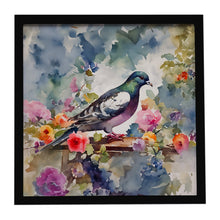 Load image into Gallery viewer, Pigeon Framed Metal Print