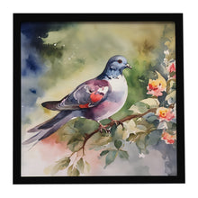 Load image into Gallery viewer, Pigeon Framed Metal Print