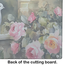 Load image into Gallery viewer, Pigeon Glass Cutting Boards – Durable, Decorative Kitchen Art