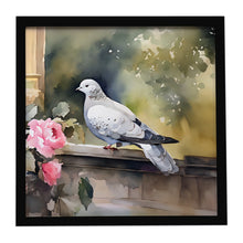 Load image into Gallery viewer, Pigeon Framed Metal Print