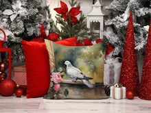 Load image into Gallery viewer, Pigeon Throw Pillow - 14x14 Decorative Pillow – Art for Your Home &amp; Patio