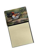 Load image into Gallery viewer, Redhead Duck Sticky Note Holder- Refiilable Desk Accessory Note Pad