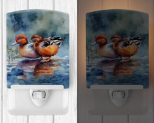 Load image into Gallery viewer, Redhead Duck Ceramic Night Light