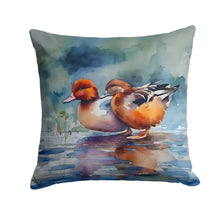 Load image into Gallery viewer, Redhead Duck Throw Pillow - 14x14 Decorative Pillow – Art for Your Home &amp; Patio