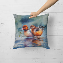 Load image into Gallery viewer, Redhead Duck Throw Pillow