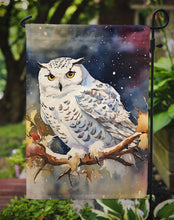 Load image into Gallery viewer, Snowy Owl Garden Flag – Outdoor Decorative Yard Flag