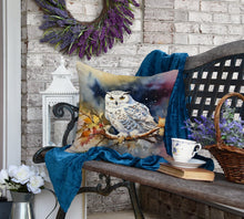 Load image into Gallery viewer, Snowy Owl Throw Pillow